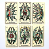 Tattoo Tarot Deck-Kartenspiel