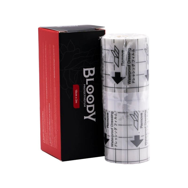 Bloody Tattoo Film - Rolle (10 cm x 2 m)