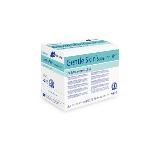 Gentle Skin® Superior OP™– Latex-Handschuhe steril 50 Paar in Box