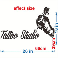 Aufkleber Für Tattoo-Studio-Vibes Zur Dekoration 66cm x 39cm
