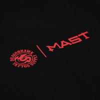 MAST|Jahr des Drachen Gedenk-Vintage-T-Shirts Drachenmuster Retro-Druck Rundhals Kurzarm-T-Shirt T-Shirt Lässige Sommer-Streetwear