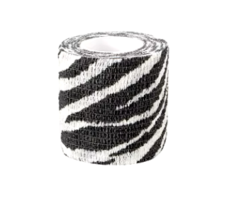 GRIFF BANDAGEN Tape Fixierbinden 5cm x 4,5m Rolle Zebra