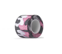 GRIFF BANDAGEN Tape Fixierbinden 5cm x 4,5m Rolle Camo PINK