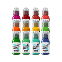 Weltberühmte Limitless Tattoo Ink – Dragon Set – 12x 30 ml