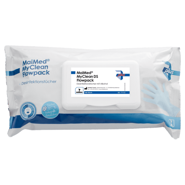 MaiMed® MyClean DS Flowpack 80Blatt 20x20cm