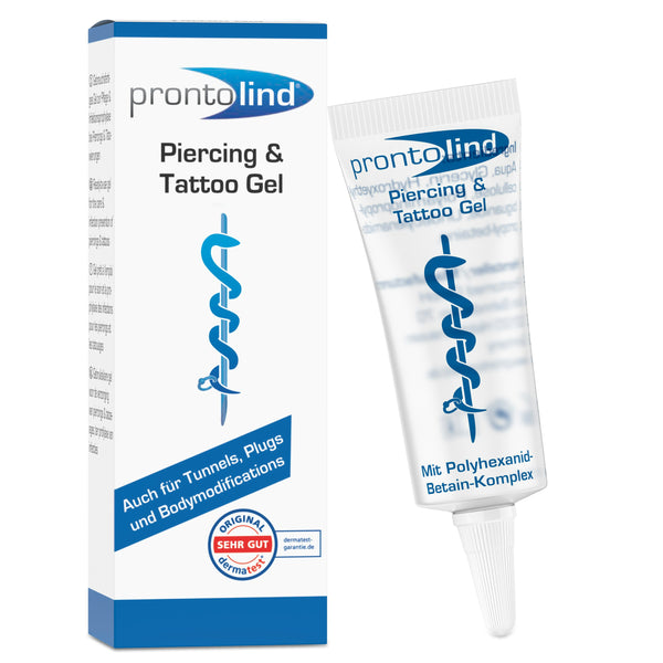 Prontolind Piercing und Tattoo Gel | 10 ml Tube