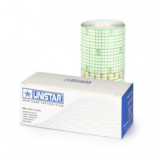 UNISTAR - SECOND SKIN CARE TATTOO FILM - 10M X 15CM