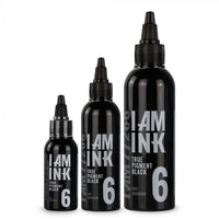 I AM INK - True PIGMENT BLACK #6 - 50ML BIS 200ML