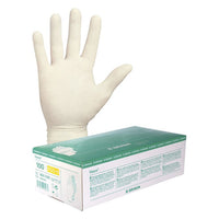 VASCO SENSITIVE B.Braun Einmalhandschuhe Latex Puderfrei unsteril Weiß