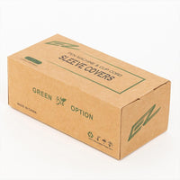 EZ Green Option Clip Cover Sleeves Green 100Stk.